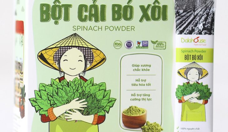 Bột cải bó xôi Dalahouse